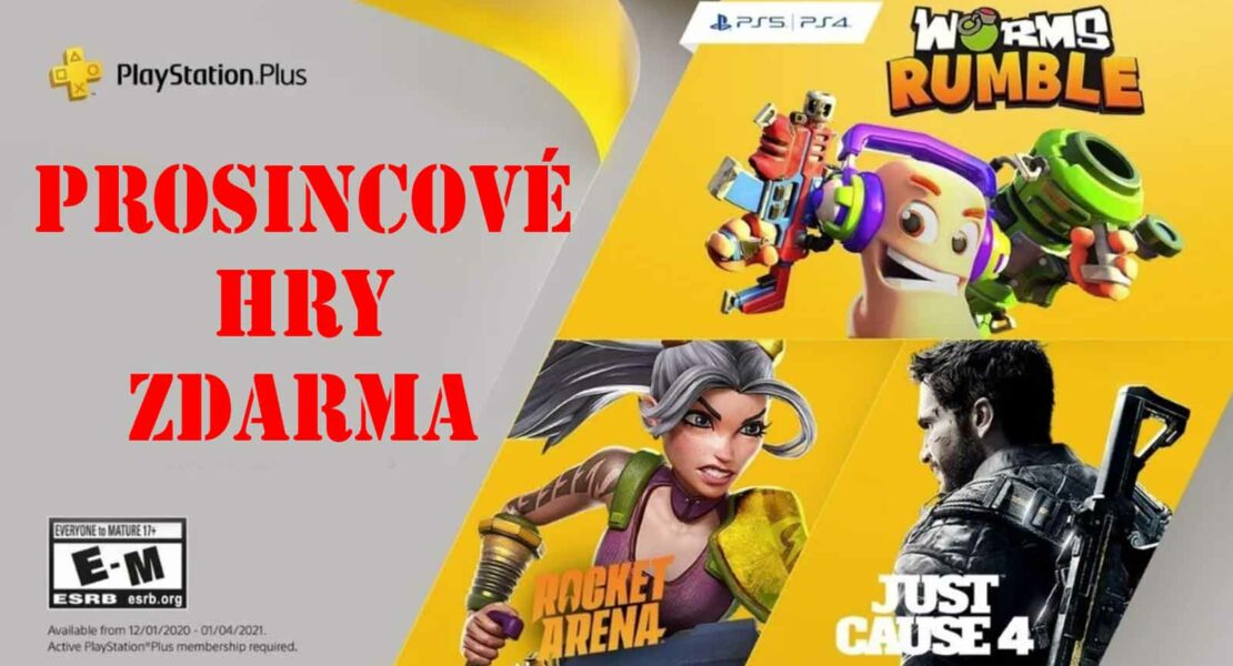 Prosincové hry zdarma pro PlayStation Plus