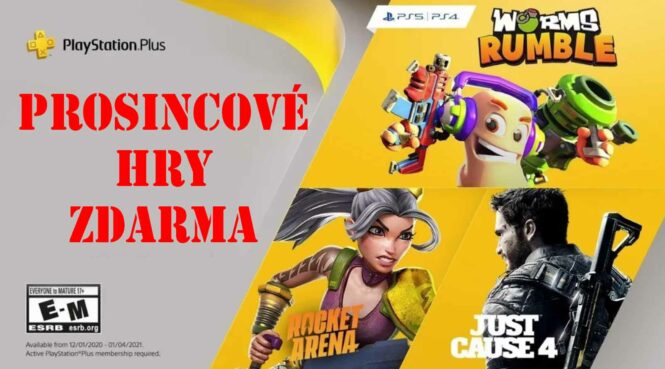 Prosincové hry zdarma pro PlayStation Plus