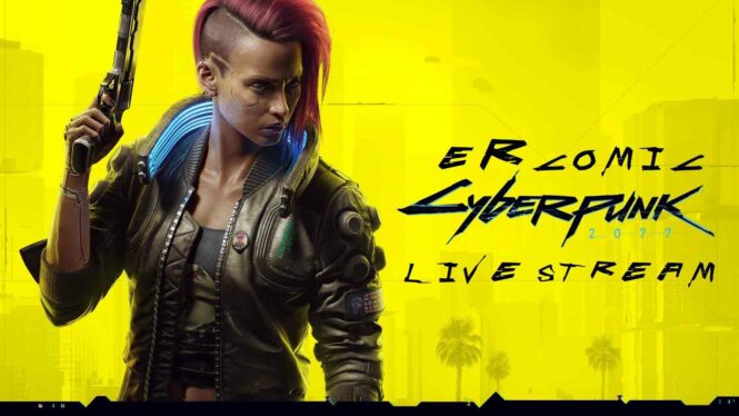 PlayStation 5 stream CyberPunk 2077
