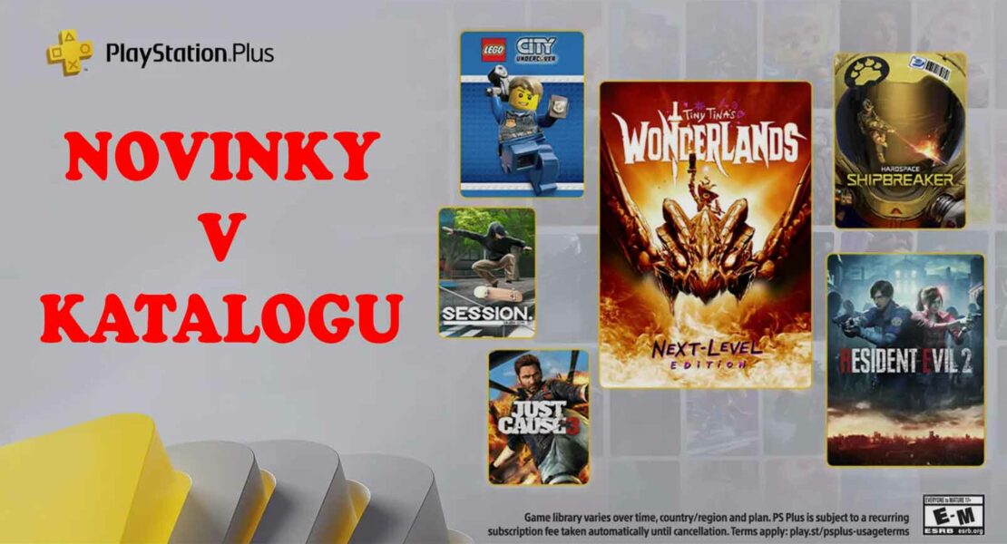 Novinky v playstation + katalogu her
